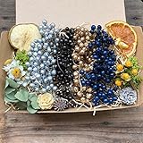 ベリー Berry ドライフラワー 豪華系 4色セット ゴールド、シルバー　ペッパーベリー 11番