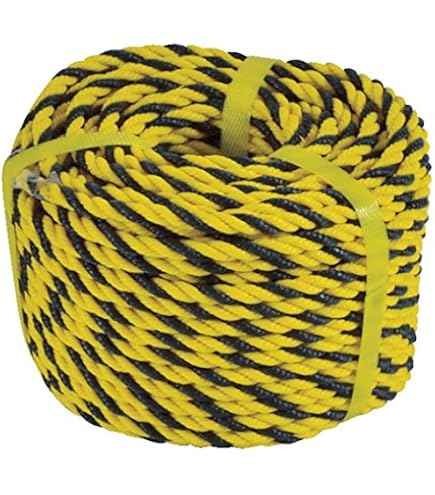 Amazon.co.jp: GLOBAL&LOCAL 標識ロープ (12mm×200m) トラロープ