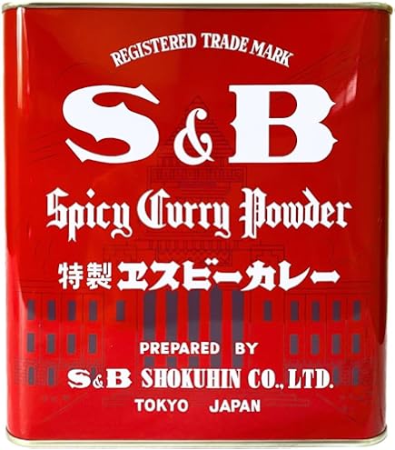 Amazon | S＆B エスビー カレー粉缶 2kg | S&B(エスビー) | カレー粉