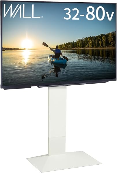 EQUALS イコールズ テレビ台 壁寄せテレビスタンド WALL V3 ハイタイプ 32~80V対応 サテンホワイト - 1