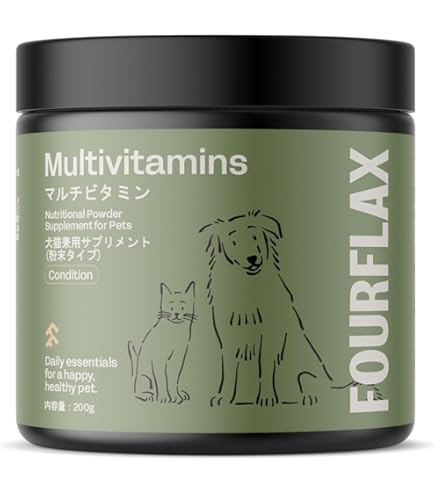 Amazon.co.jp: FOURFLAX(フォーフラックス) スキン&コート(犬猫兼用