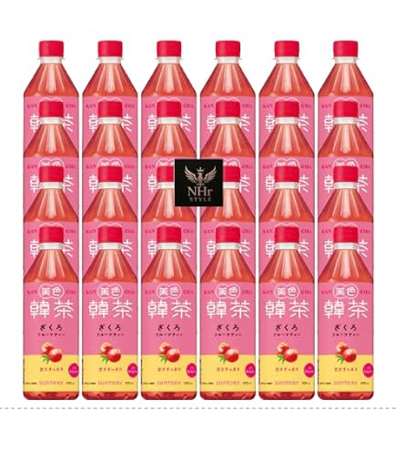 Amazon.co.jp: 【まとめ買い】美色韓茶 韓国ブレンドティー 500ml×4本