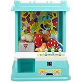 kaitou クレーンゲーム おもちゃ 本体 家庭用 自宅 ゲームセンター 卓上 玩具 LED付き ホビー キャッチャー (ミント) [並行輸入品]
