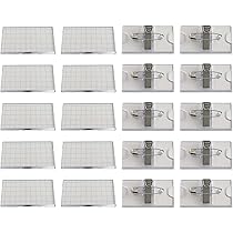 Amazon | 【まとめ買い】名札 ミニサイズ 名札ホルダー アクリル