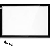 Amazon.co.jp: MRedoxe トレース台 A2 サイズ 薄型 4800LUX LED