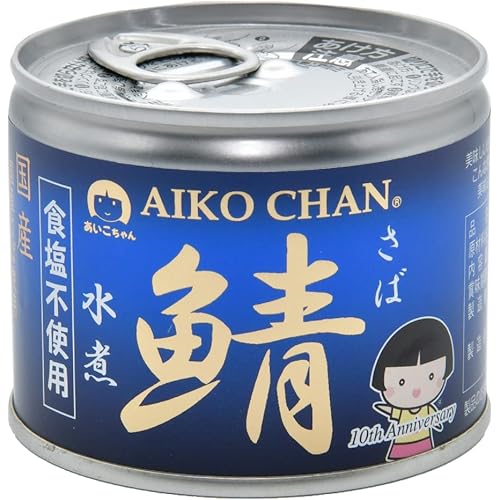 伊藤食品 美味しい鯖水煮 食塩不使用 190g×24個