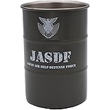 航空自衛隊 マグカップ ドラム缶 モチーフ JASDF ロゴ マーク プリント ドラム缶マグカップ タンブラー ZAS051 コップ 自衛隊グッズ 空自 オリーブグリーン