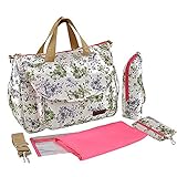 (ベビーゴー)babygo マザーズバッグ ショルダーバッグ レディース ハンドバッグ 大容量 多機能 防水 5点セット ママバッグ グリーン