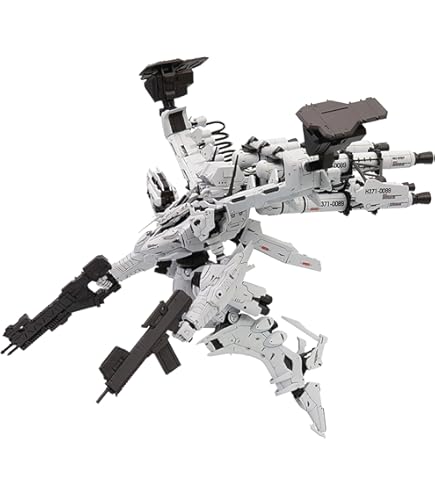 Amazon | Armored Core 1/72 NX-04 Lineark White-Glint model