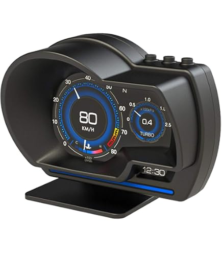 Amazon | OBDデジタルメーター Crossfield HUD OBD2対応 投影 スピード