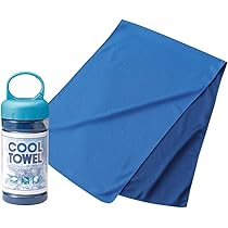 Amazon.co.jp: 日本緑十字社 冷感タオル クールタオル カラビナ