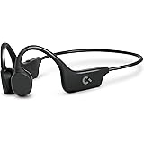 CROWD AUDIO 4GBメモリー内蔵 骨伝導イヤホン EP-03 | 12時間連続再生 Bluetooth イヤホン 急速充電 Type-c マイク内蔵 メモリ内蔵 防水規格 耳を塞がない IPX5 防水 防汗 耳掛け 軽量 ヘッドセット スポ