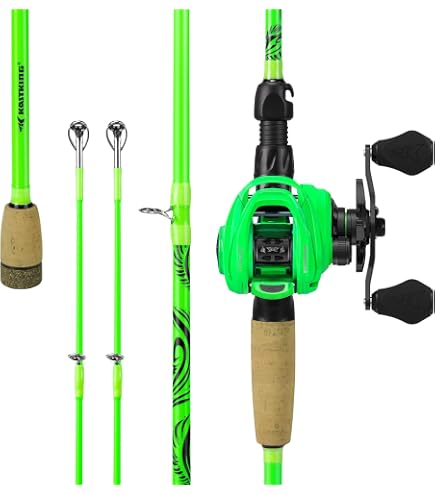 Amazon | KastKing Royale Legend Pro キャスティングロッド 2 pc6'8