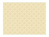 York Wallcoverings AP7434SMP Silhouettes Lacey Interlocking Circles Wallpaper Memo Sample, 8-Inch x 