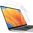 T Tersely [2-Pack] PET Screen Protector for M2 M1 Macbook Pro 13-inch (2016-2022) and Macbook Air 13-inch (2018-2020)，HD Prot