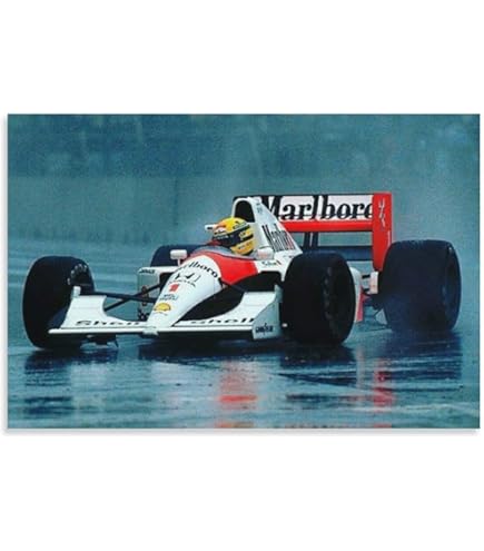 Amazon.co.jp: アイルトンセナ F1 ポスター ボード パネル フレーム