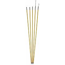 Amazon.co.jp: デンサン ジョイント釣り名人 φ7.5mm× 1.8m イエロー 3 