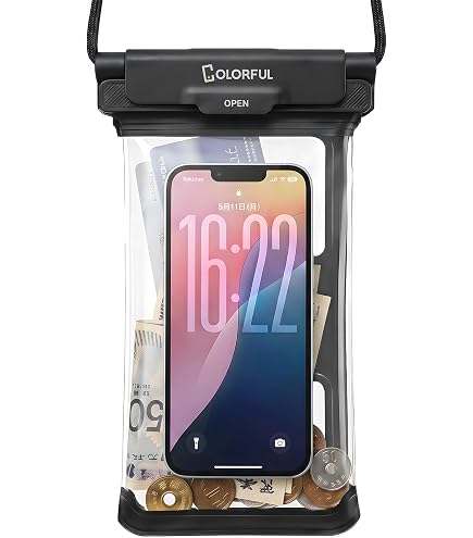 Amazon.co.jp: 【IPX8防水・水に浮く・首掛け】DIACUBE 防水