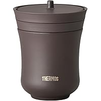 THERMOS 真空断熱湯呑み 200ml 栗 JCZ-200 KUR
