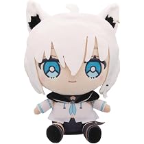 Amazon.co.jp: 白上フブキ ぬいぐるみ friends with u ホロライブ 公式 
