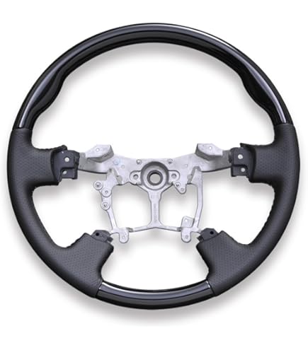 アルファード　ベルファイア　ブラックウッドコンビステアリング 20系ヴェルファイア用ステアリングの販売サイト｜VELLFIRE