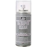 GSIクレオス Mr.スーパークリアー 半光沢 スプレー 170ml ホビー用仕上材 B516
