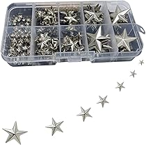 コニカルスタッズ鋲　約800個　9mm＆12mm HARDCORE Amazon | コニカル スタッズ 鋲 12mm シルバー 100個 パンクロック