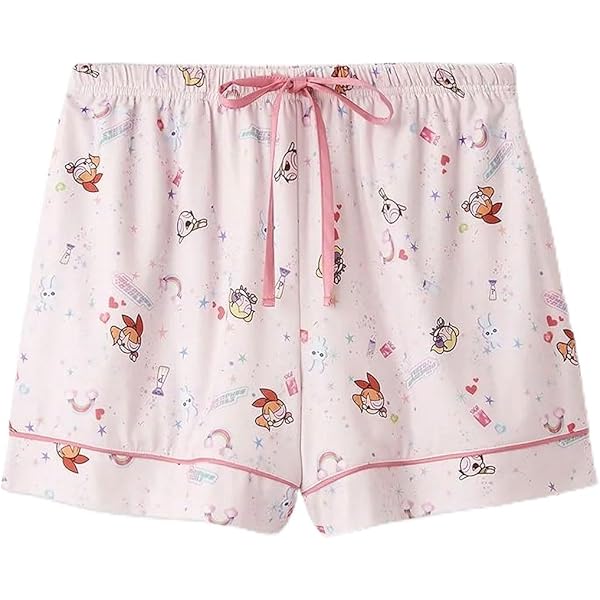 Amazon | スナイデルホーム パワーパフ ガールズ プリント開襟シャツ