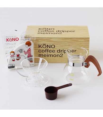Amazon | コーノ式コーヒードリッパー名門4人用 | KONO | ドリッパー