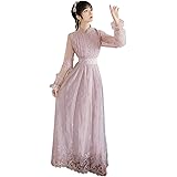 Amazon 夏 妖精 ワンピース シフォンドレス おしゃれ 大人 ドレス ワンピース チュニック 通販