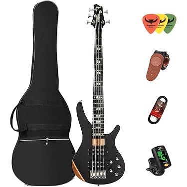ベナベンテ 5弦エレキベース ケース付き Amazon | Bullfighter エルムベース初心者セット4弦/5弦