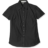 Amazon ブランシェ レディース ブラウス 3枚セット 透けない シャツ ワイシャツ 半袖 白 黒 ピンク ブルー レディースシャツ レギュラー 3setldsh シャツ ブラウス 通販