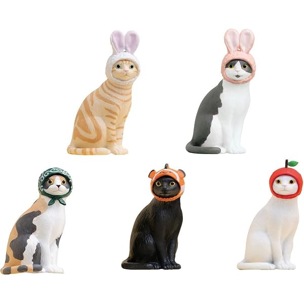 Amazon | 奇譚クラブ かわいい かわいい ねこのかぶりもの フィギュア
