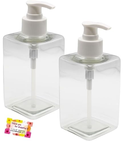 Amazon｜シャンプーボトル ポンプボトル 2本/4本セット 100ml/150ml