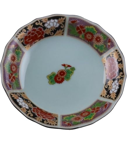 Amazon | 浜野まゆみ 染付 みみずく 松 小皿 陶芸 作家物 古