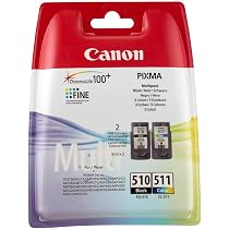 Canon PG-510 and CL-511 Ink Cartridge 