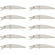Amazon | オルルド釣具 DIYシリーズ 未塗装版ルアー ミノー 12.4