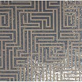 York Wallcoverings y6220205 Mid Century A Maze壁紙、ブルース