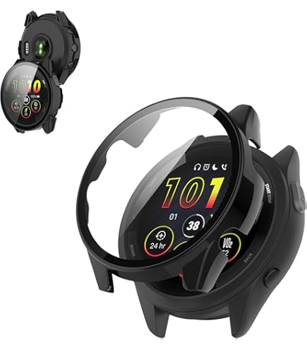 Amazon | ガーミン(GARMIN) Forerunner 165 / 165 Music 用 ケース