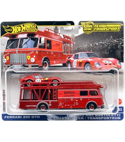 Hot Wheels Team Transport 1/64 – Porsche 356A Outlaw + VW T1 Pickup #13