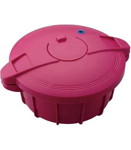Amazon｜マイヤー 旧タイプ 電子レンジ圧力鍋 2.3L ニューレッド
