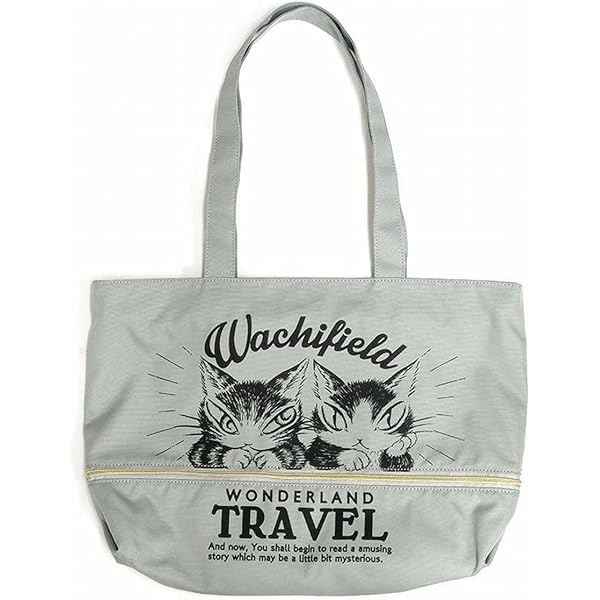 Amazon | [わちふぃーるど] 猫のダヤン ダヤン 拡張型トートバッグ