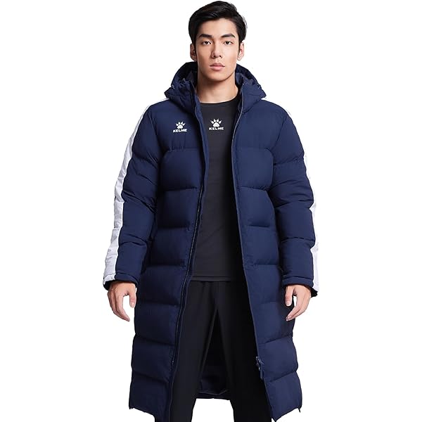 トレーニングウェア ロングダウンコート 撥水 細身 32ME9550 メンズ M