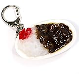 [ココナッツ・アクセサリー] 食品サンプルキーホルダー ビーフカレー 280K