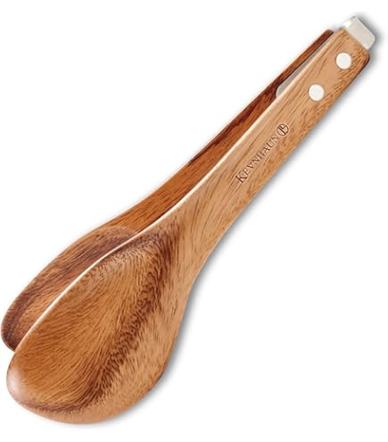 Amazon｜かのりゅう 木製 トング キッチン雑貨 調理道具 長さ