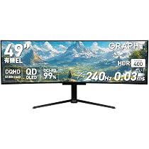Amazon.co.jp: GRAPHT 【49インチ 有機EL 240Hz 日本メーカー