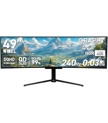 Amazon.co.jp: Odyssey OLED G9 49インチ ゲーミングモニター S49DG930