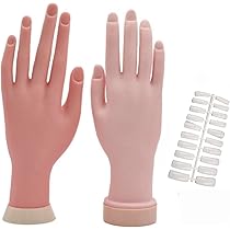 Amazon.co.jp: ZERONOWA ハンドマネキン ネイル練習用 ハンド