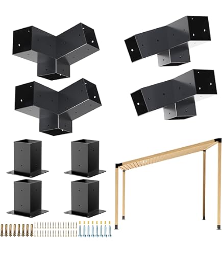 Grehitk (グレハイテク) パーゴラキット 3ウェイ直角コーナー Amazon