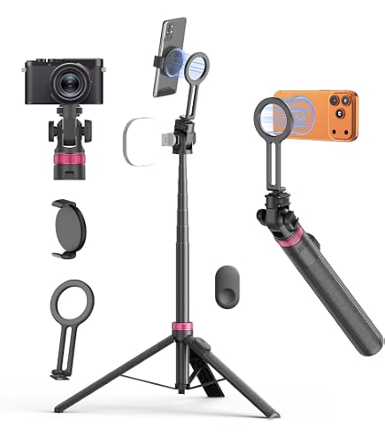 : MMKGG_自動ポップアップ三脚177cm スマホ 三脚 自撮り棒